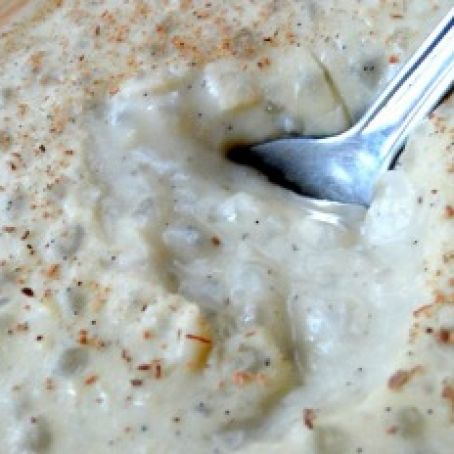 Slow cooker tapioca pudding