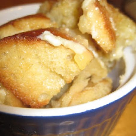 Bread Pudding - Amaretto & white chocolate French bread pudding
