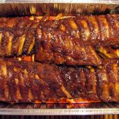 COSTILLAS BABY BACK CON SALSA BBQ CHINA