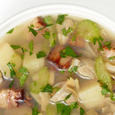 Rhode Island Clam Chowder