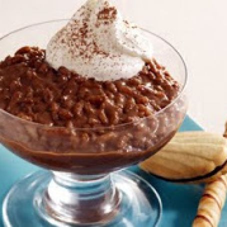 CHOCOLATE RICE PUDDING BY THE SNEAKY CHEF MISSY CHASE LAPINE
