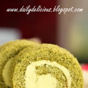 CAKE - Greentea Roll Cake