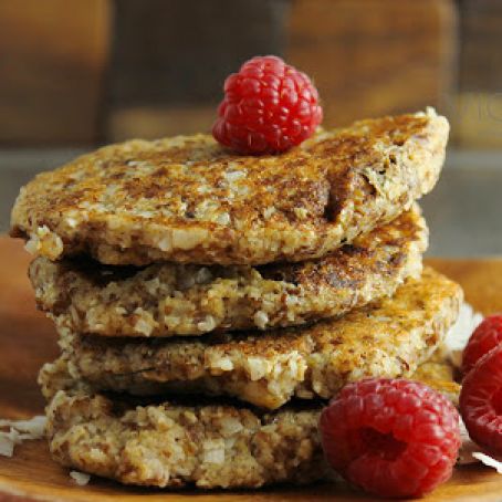 Gluten Free Coconut, Oat, and Banana Pancakes