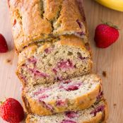 Strawberry Banana Bread