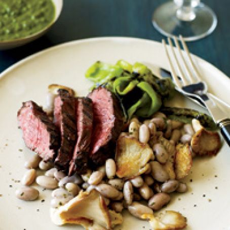 Hanger Steak with Charmoula