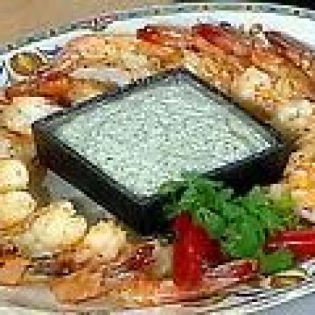 Spicy Shrimp with 2 Sauces