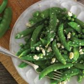 Three Pea Gorgonzola Salad