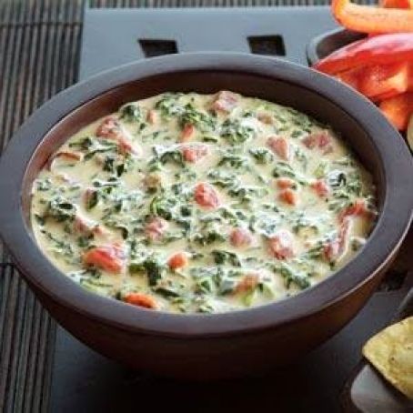 Cheesy Spinach and Bacon Dip Recipe