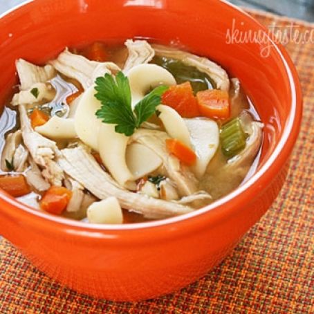 Leftover Turkey Noodle Soup