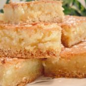 GOOEY BUTTER BARS