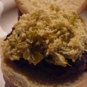 Green Chile Cheeseburger