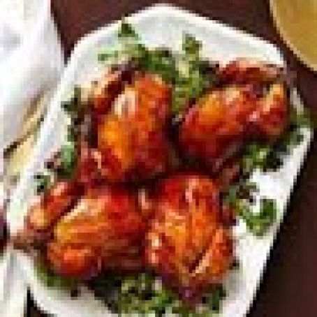Cornish Game Hens with Pomegranate Molasses