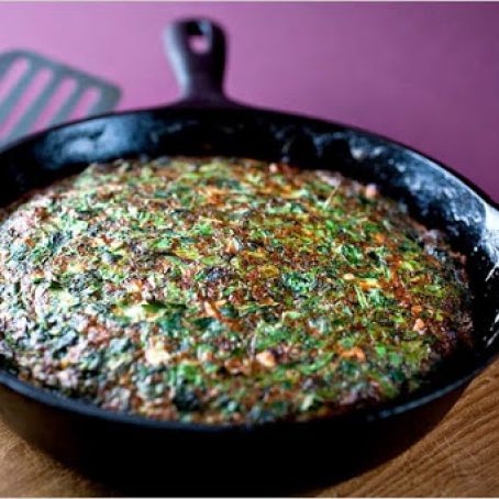 SPINACH & FRESH HERB FRITTATA