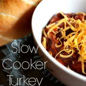 Slow Cooker Turkey Chili
