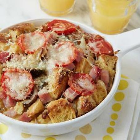 Ham and Cheese Breakfast Casserole