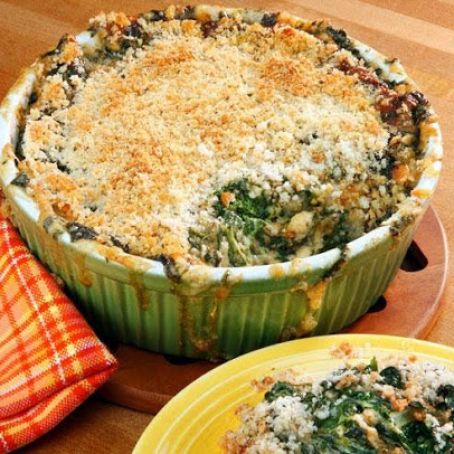 Spicy Spinach Bake