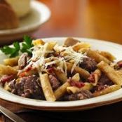 Mediterranean Beef and Pasta