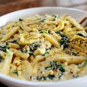 Spinach Artichoke Pasta