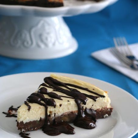 Low Carb Brownie Cheesecake