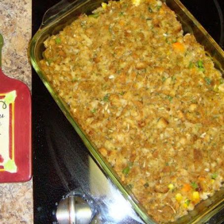 Stove Top Chicken & Vegetable Bake