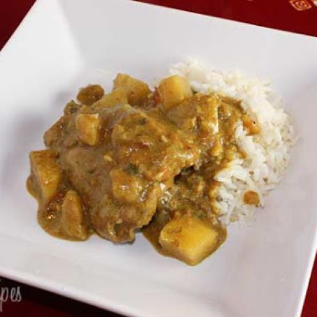 Chicken Curry with Coconut Milk
