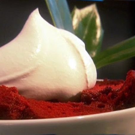 Red Velvet Bread Pudding
