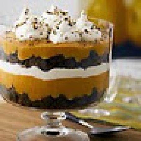 Pumpkin Gingerbread Trifle