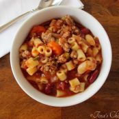 Slow Cooker Pasta & Fagioli Soup