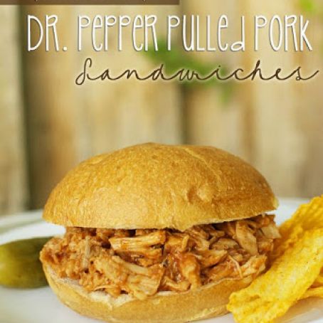 Crock Pot Dr. Pepper Pulled Pork