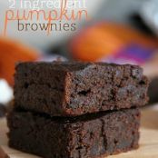 Pumpkin Brownies