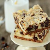 Cookie Dough Cheesecake Bars