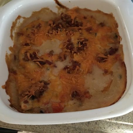 Perogies Casserole