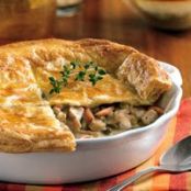 Chicken Pot Pie with Flaky Crust