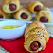 Poppy Seed Pretzel Dogs