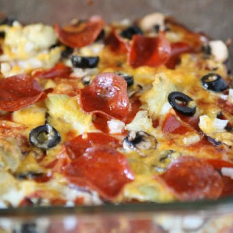 Zucchini Pizza Casserole