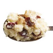 Rice Pudding with Dried Cherries