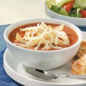 Fast Refried Bean Soup Recipe