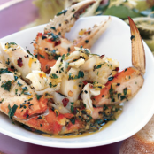 Oven Roasted Dungeness Crab