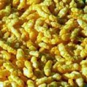 Puffed Saffron Rice