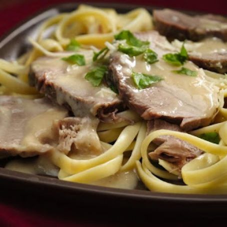 Slow Cooker Parmesan Basil Pork Roast