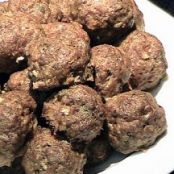 Meatballs - Baked