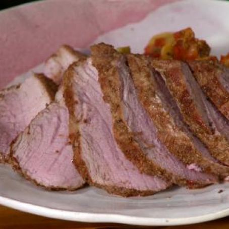 Cumin and Ginger Rubbed Pork Tenderloin