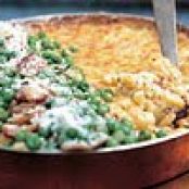 Tyler Florence's Ultimate Macaroni and Cheese with Peas and Bacon