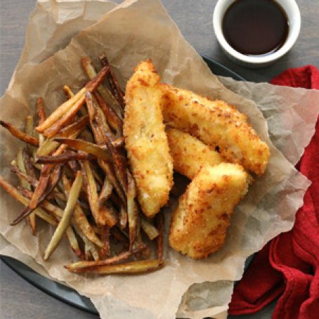 BAKED FISH AND CHIPS