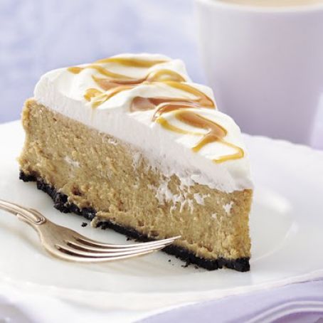 Caramel Cappuccino Cheesecake