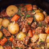 Beer & Horseradish Slow Cooker Beef Stew