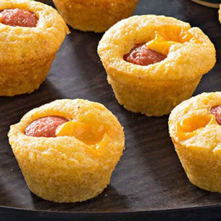 Corn Dog Muffins, Mini