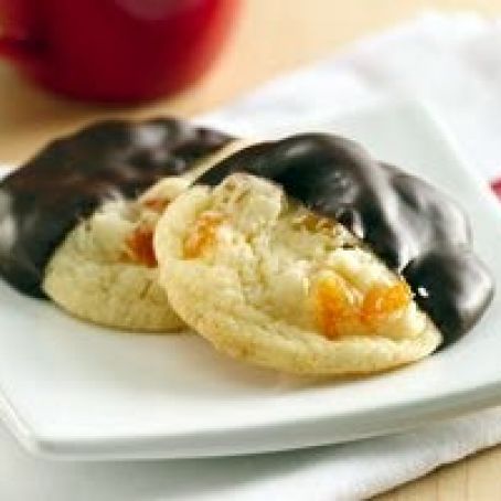 Dark Chocolate Apricot Cookies
