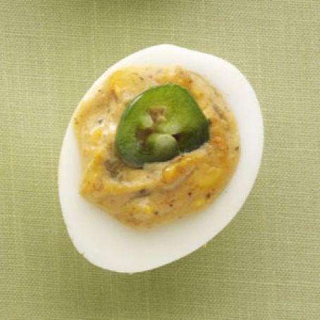 Slim Southwest Deviled Eggs