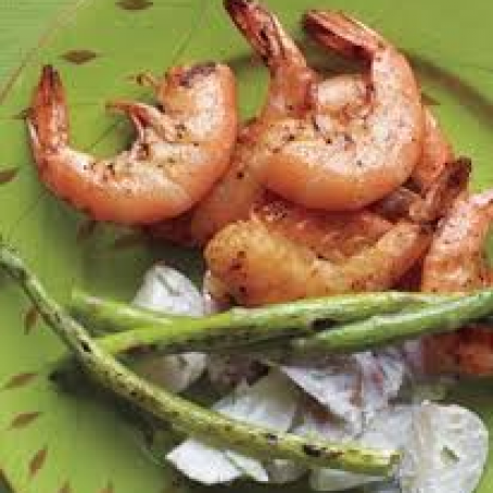 Grilled Shrimp & Asparagus